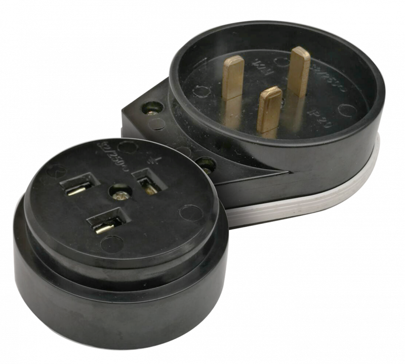 Разъем печной РШ/ВШ карболитовый 32А 250В черный 9114 IN HOME оптом купить хорошая цена Разъем печной РШ/ВШ карболитовый 32А 250В черный 9114 IN HOME купить оптом недорого