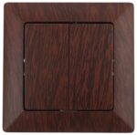 Выключатель Intro Solo 4-104-10 двухклавишный 10А-250В