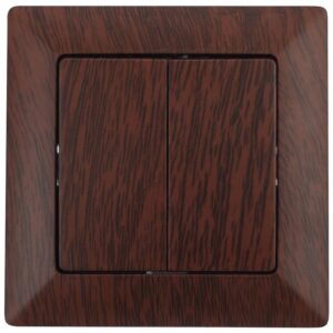 Выключатель Intro Solo 4-104-10 двухклавишный 10А-250В