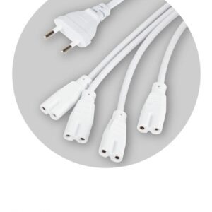 Разветвитель сетевой для фитолампы ЭРА FITO 4х IEC C7 (2 pin) для подключения 4 светильников купить оптом недорого