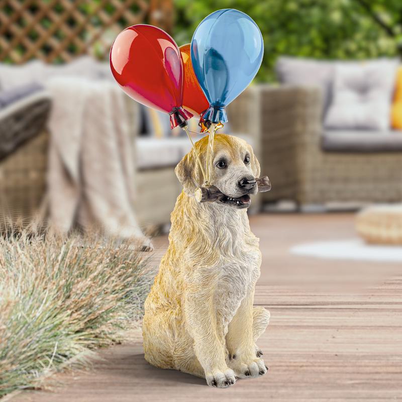 Светильник уличный ЭРА ERASF22-05 на солнечных батареях садовый Золотистый ретривер 48 см оптом купить хорошая цена Светильник уличный ЭРА ERASF22-05 на солнечных батареях садовый Золотистый ретривер 48 см купить оптом недорого