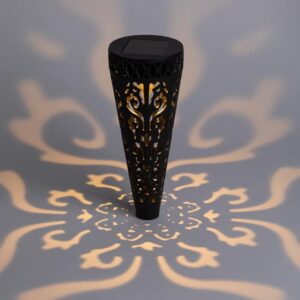 Светильник уличный ЭРА ERASF22-48 на солнечной батарее садовый Ажур 29 см купить оптом недорого