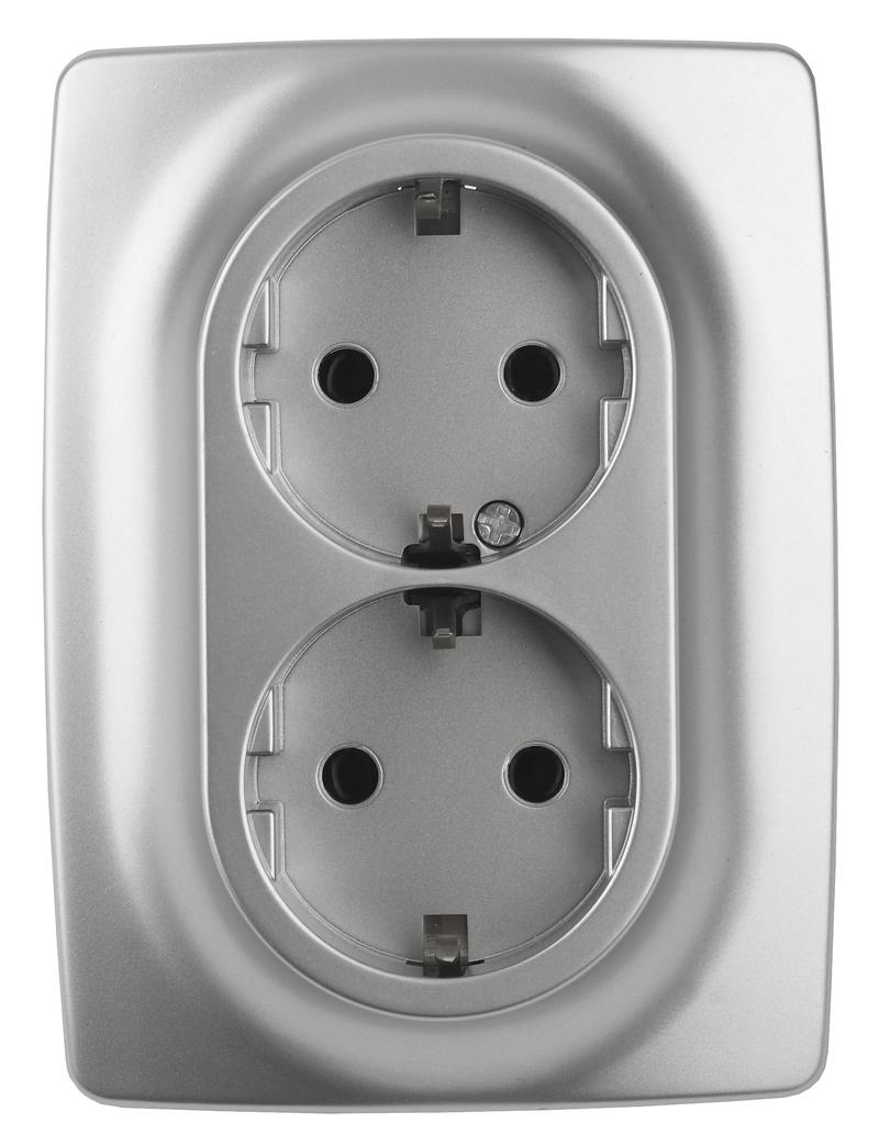 12-2106-03 ЭРА Розетка 2X2P+E Schuko 12-2106-03 ЭРА Розетка 2X2P+E Schuko