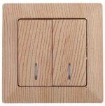 4-105-11 Intro Выключатель двойной с подсветкой