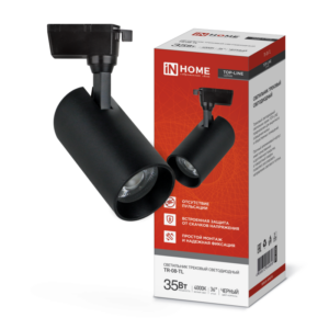 Светильник трековый светодиодный TR-08-TL 35Вт 4000К 3500Лм IP40 36 градусов черный серии TOP-LINE IN HOME купить оптом недорого