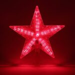 Светодиодная новогодняя фигура ЭРА ENGEV-02 елочная верхушка Звезда 21 см 220V купить оптом недорого