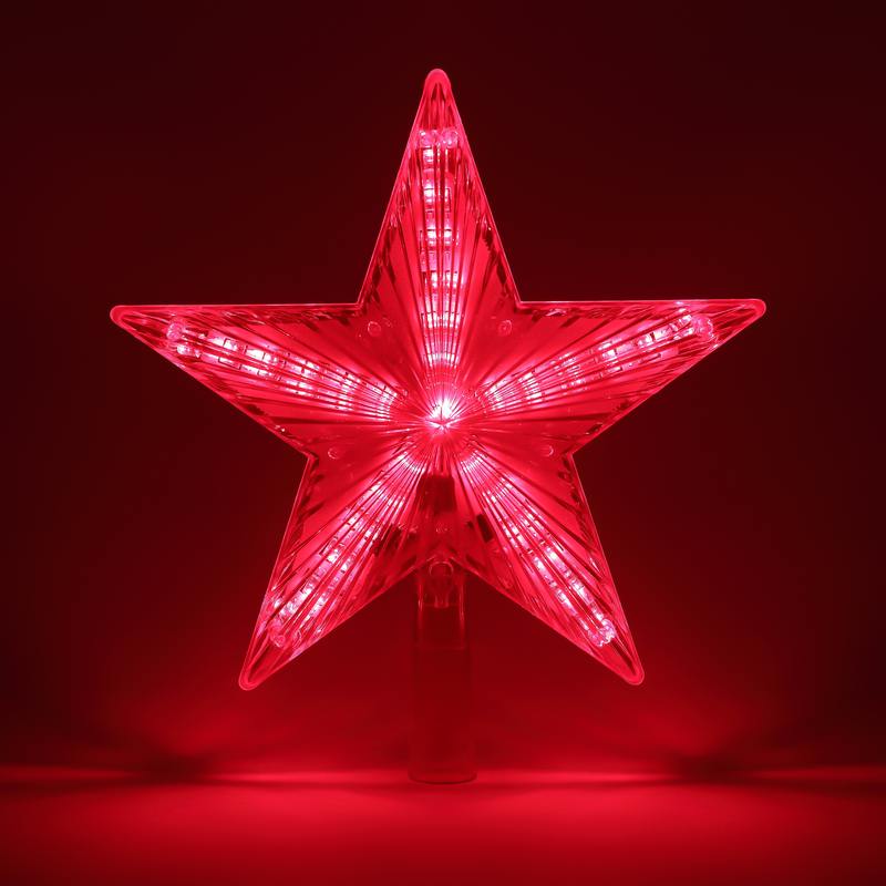 Светодиодная новогодняя фигура ЭРА ENGEV-02 елочная верхушка Звезда 21 см 220V оптом купить хорошая цена Светодиодная новогодняя фигура ЭРА ENGEV-02 елочная верхушка Звезда 21 см 220V купить оптом недорого