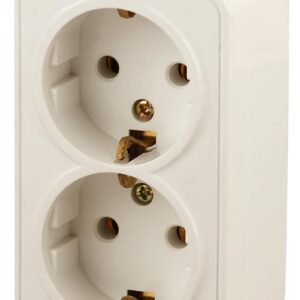 3-204-02 Intro Розетка 2х2P+E Schuko