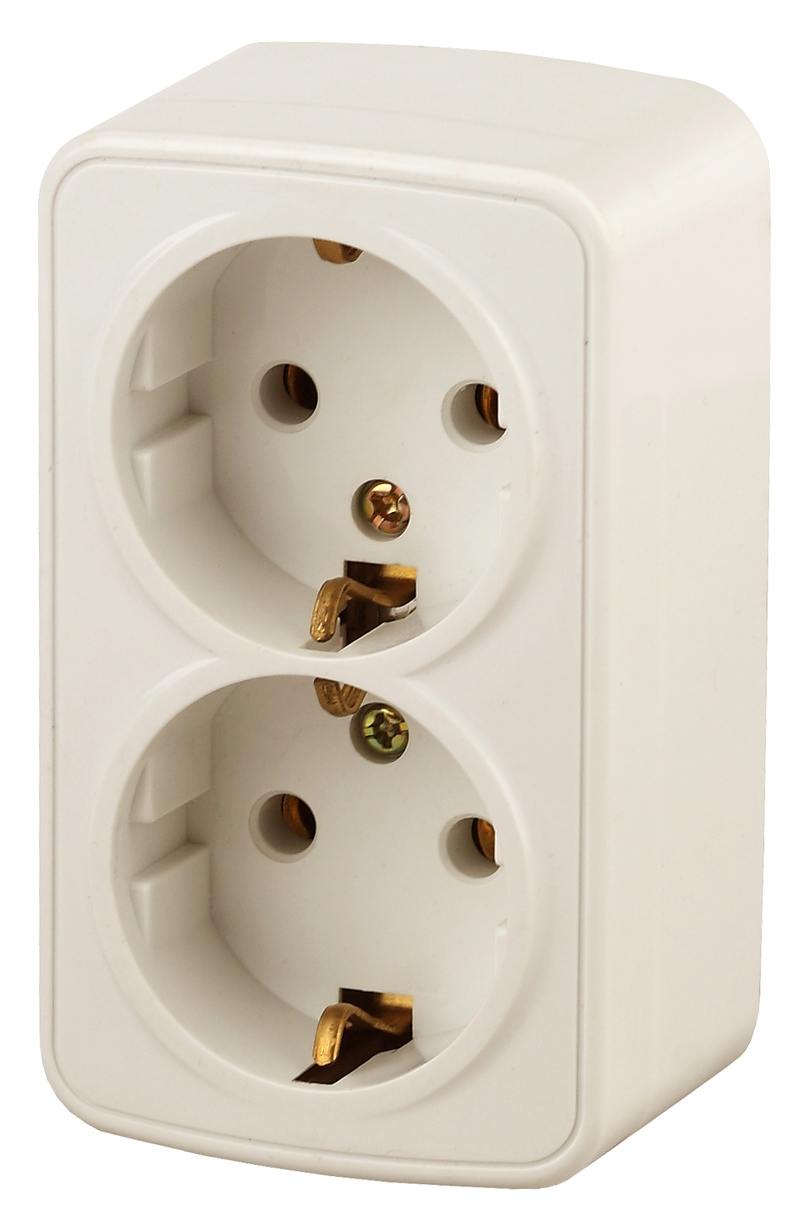 3-204-02 Intro Розетка 2х2P+E Schuko 3-204-02 Intro Розетка 2х2P+E Schuko