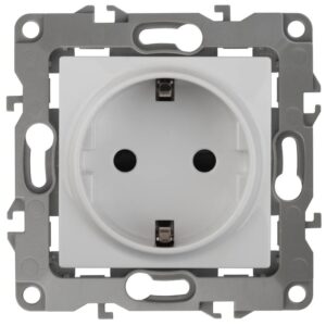 12-2011-01 ЭРА Розетка 2P+E Schuko