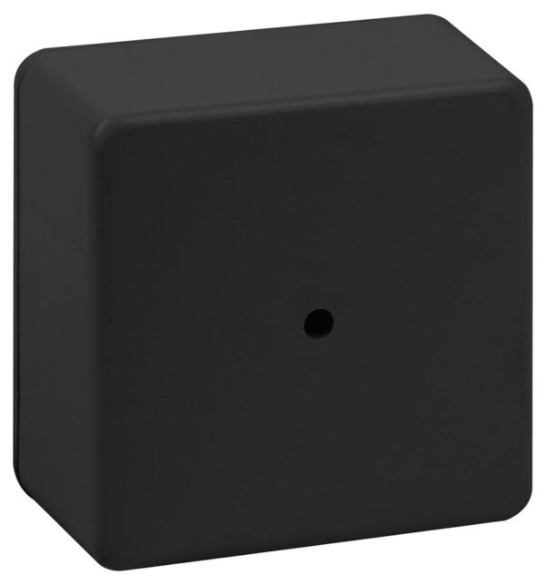Распаячная коробка ЭРА BS-B-100-100-50 100х100х50мм без клеммы черная IP40 купить оптом недорого