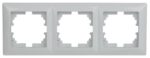 Рамка для розеток и выключателей Intro Solo 4-503-01 на 3 поста