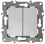 12-1104-01 ЭРА Выключатель двойной