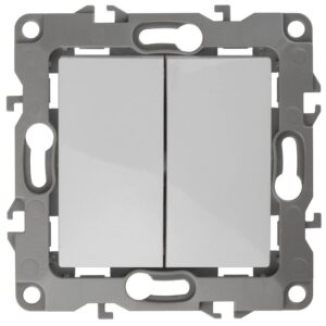 12-1104-01 ЭРА Выключатель двойной