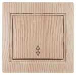 Переключатель Intro Plano 1-103-11 одноклавишный 10А-250В