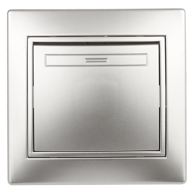 Выключатель Intro Plano 1-101-03 одноклавишный Выключатель Intro Plano 1-101-03 одноклавишный