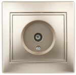 Розетка Intro Plano 1-301-04 TV одиночная