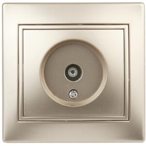 Розетка Intro Plano 1-301-04 TV одиночная