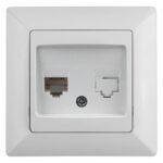 Розетка Intro Solo 4-303-01 информационная RJ45