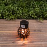 Светильник уличный ЭРА ERASF22-36 на солнечных батареях садовый подвесной Лампочка орнамент 7 см купить оптом недорого