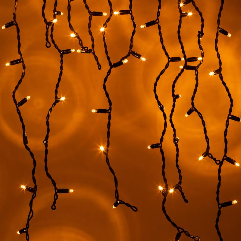 Гирлянда ЭРА ERAPS-BZ2 светодиодная новогодняя бахрома уличная 2*1 м желтая 120 LED IP65 оптом купить хорошая цена Гирлянда ЭРА ERAPS-BZ2 светодиодная новогодняя бахрома уличная 2*1 м желтая 120 LED IP65 купить оптом недорого