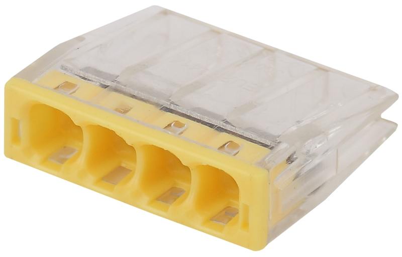 Клемма ЭРА компактная с пастой серия 244 4 отверстия 0.5-2.5 мм2 упаковка 100 шт. оптом купить хорошая цена Клемма ЭРА компактная с пастой серия 244 4 отверстия 0.5-2.5 мм2 упаковка 100 шт. купить оптом недорого