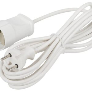 Удлинитель электрический ЭРА UX-1-5m без заземления 1 розетка 5м ПВС 2x0