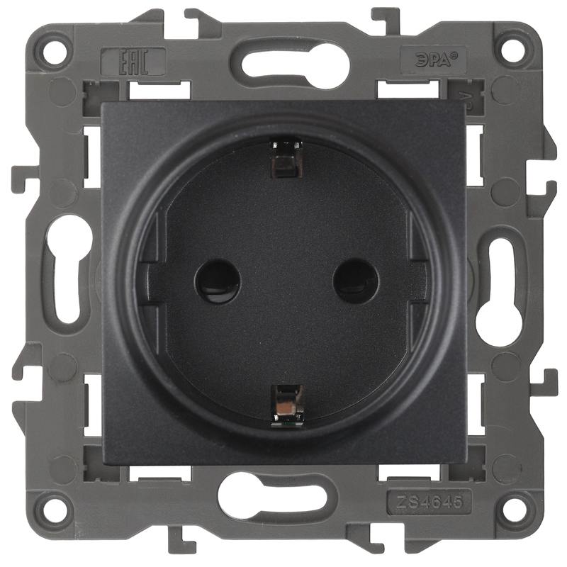 14-2101-05 ЭРА Розетка 2P+E Schuko 14-2101-05 ЭРА Розетка 2P+E Schuko