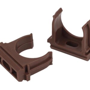 ЭРА Крепеж-клипса (дуб) для трубы d 20мм (10шт) купить оптом недорого