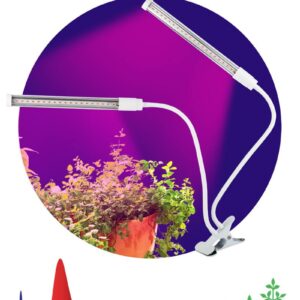 Светильник для растений на прищепке ЭРА FITO-20W-АLED красно-синего спектра 12 Вт купить оптом недорого