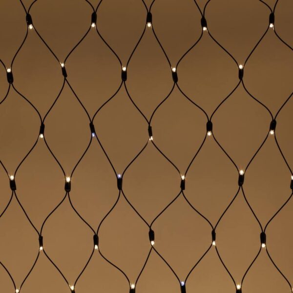 Гирлянда ЭРА ERAPS-SKW2 светодиодная новогодняя сеть 2x3 м тёплый белый свет 300 LED черный каучук купить оптом недорого