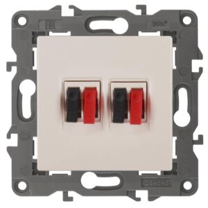 14-3112-02 ЭРА Розетка аудио двойная