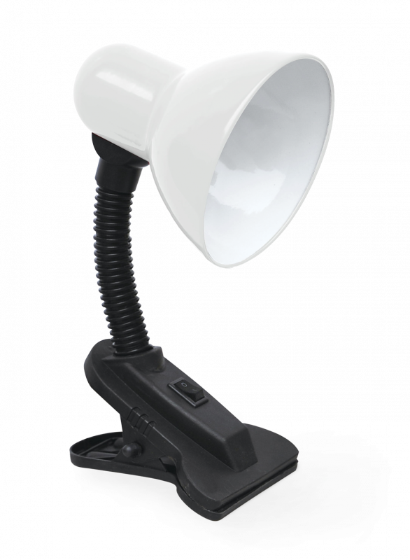Светильник настольный под лампу на прищепке СНП 21Б 40Вт E27 230В БЕЛЫЙ (с подвесом) IN HOME оптом купить хорошая цена Светильник настольный под лампу на прищепке СНП 21Б 40Вт E27 230В БЕЛЫЙ (с подвесом) IN HOME купить оптом недорого
