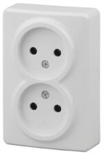 11-2202-01 ЭРА Розетка 2х2P