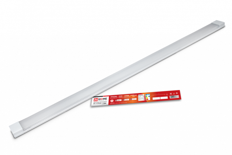 Светильник светодиодный SPO-110 PRIZMA 55Вт 6500К 4950Лм 1200мм IP40 IN HOME оптом купить хорошая цена Светильник светодиодный SPO-110 PRIZMA 55Вт 6500К 4950Лм 1200мм IP40 IN HOME купить оптом недорого