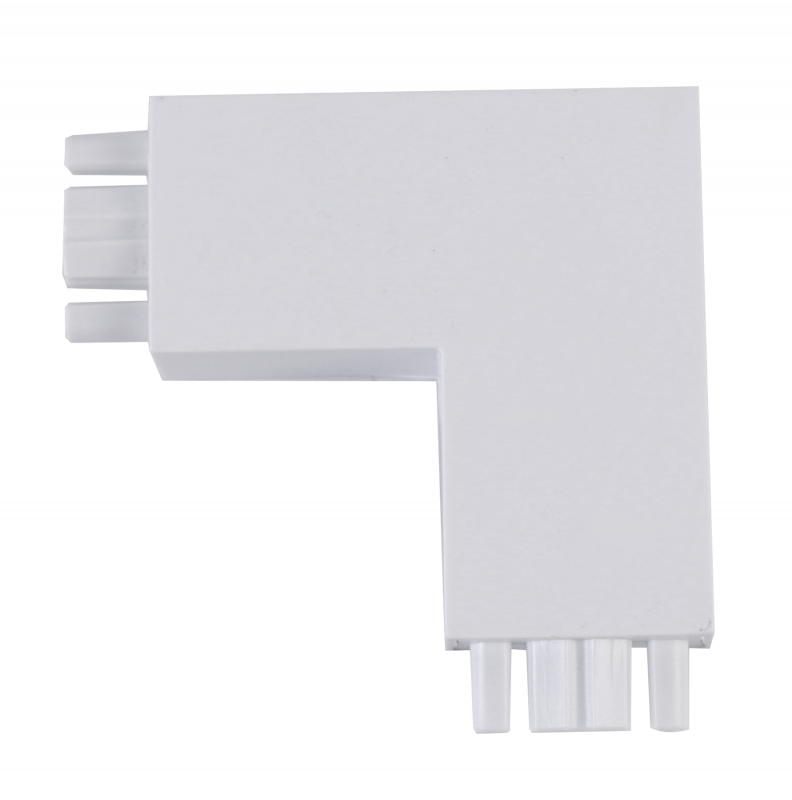 Коннектор шинопровода угловой AC-W-TL белый серии TOP-LINE IN HOME оптом купить хорошая цена Коннектор шинопровода угловой AC-W-TL белый серии TOP-LINE IN HOME купить оптом недорого