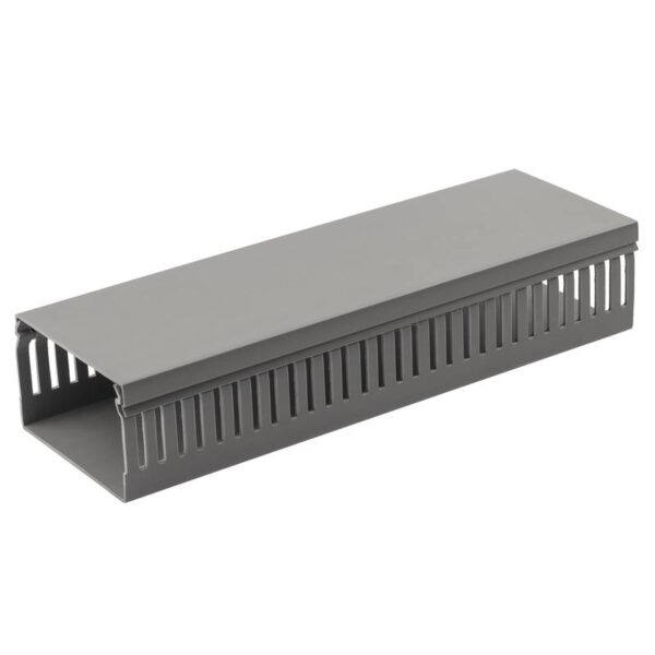 Кабель-канал ЭРА KK-80-60-PERF перфорированный серый 80х60мм 16м купить оптом недорого