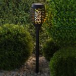 ERASF020-33 ЭРА Садовый светильник Факел на солнечной батарее