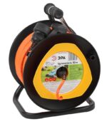 Удлинитель силовой ЭРА RPx-1-2x1.5-50m для газонокосилки без заземления 1 розетка 50м ПВС 2x1.5мм2 купить оптом недорого