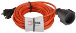 Удлинитель силовой ЭРА UPx-1-2x1-10m в бухте без заземления 10м 1 розетка ПВС 2х1мм2 купить оптом недорого
