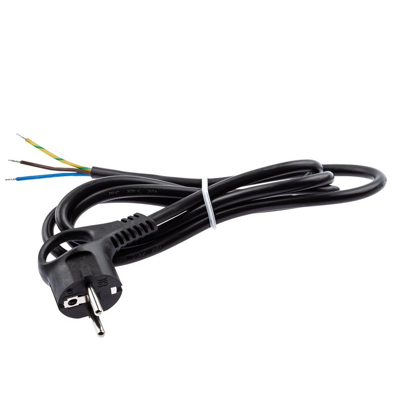 Шнур сетевой с вилкой ЭРА U-3x1-5m-B с заземлением 5м ПВС 3x1мм2 черный оптом купить хорошая цена Шнур сетевой с вилкой ЭРА U-3x1-5m-B с заземлением 5м ПВС 3x1мм2 черный купить оптом недорого