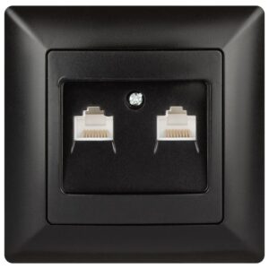 4-304-05 Intro Розетка информационная 2xRJ45
