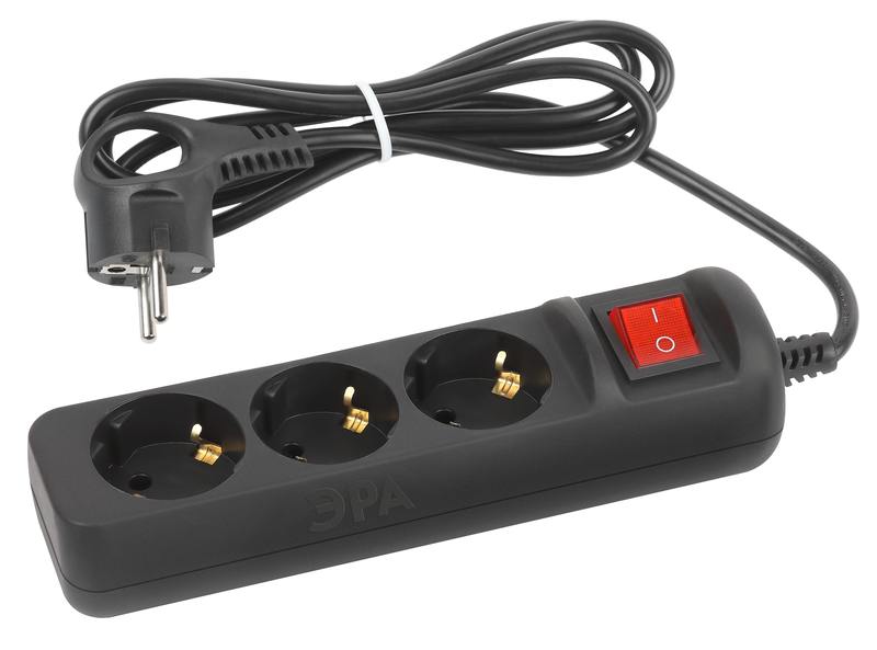 Удлинитель электрический ЭРА UX-3es-1 Удлинитель электрический ЭРА UX-3es-1