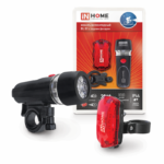 Фонарь велосипедный BL 01 5LED с задним фонарем 4AAA 3 режима с кронштейном ЧЕРНЫЙ IN HOME купить оптом недорого