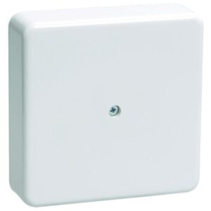 Распаячная коробка ЭРА BS-W-100-100-30 для кабель-канала белая 100х100х30мм IP40 купить оптом недорого