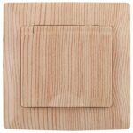 Розетка Intro Solo 4-203-11 с заземлением 2P+E Schuko с крышкой