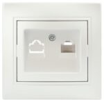 Розетка Intro Plano 1-303-06 информационная RJ45