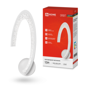Светильник светодиодный ELEGANT ORBIT 15Вт 230В 3000-6500K 1200Лм STEP COLOR белый IN HOME купить оптом недорого