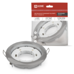 Светильник встраиваемый GX53R-standard RSC металл под лампу GX53 230В сатин хром IN HOME купить оптом недорого