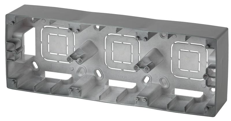 12-6103-12 ЭРА Коробка наклад. монтажа 3 поста 12-6103-12 ЭРА Коробка наклад. монтажа 3 поста